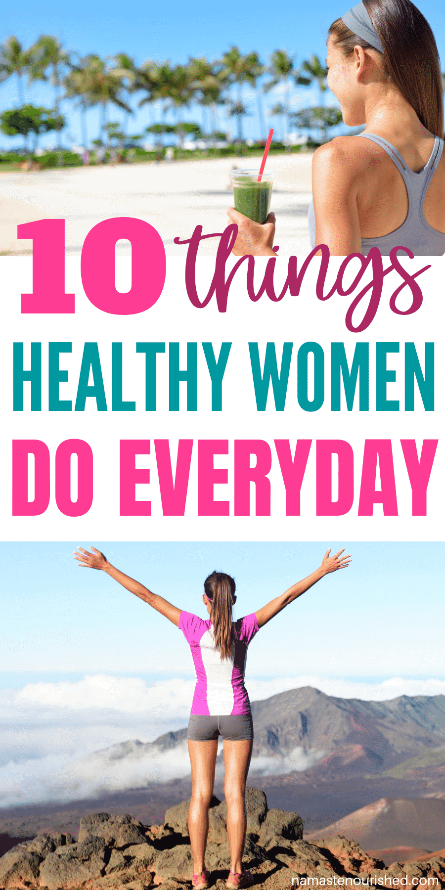 Healthy Living Tips for Women - Have you ever wondered the secrets of ultra-healthy women? They all have a few things in common... Click through to read 10 things that all healthy women do daily == srcset=