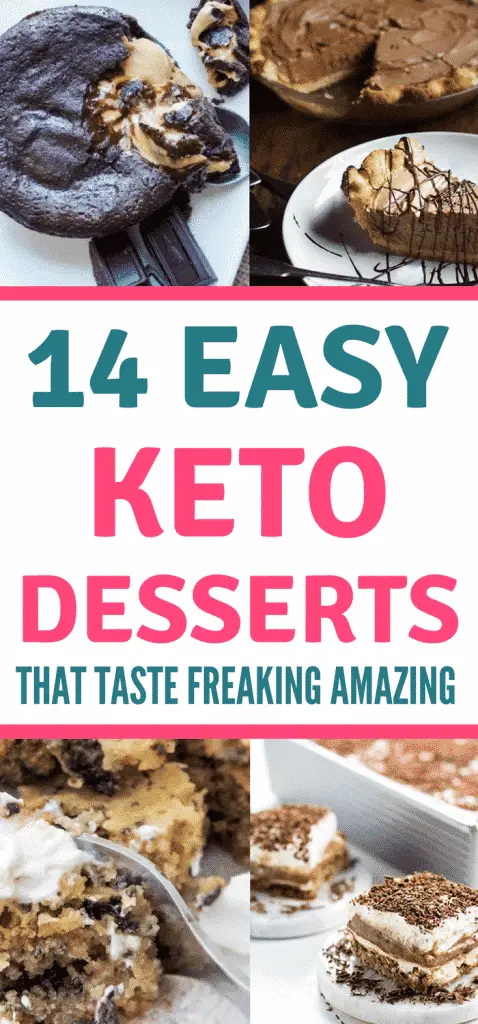 14 Easy Keto Dessert Recipes That Taste Amazing and Will Keep You In Ketosis