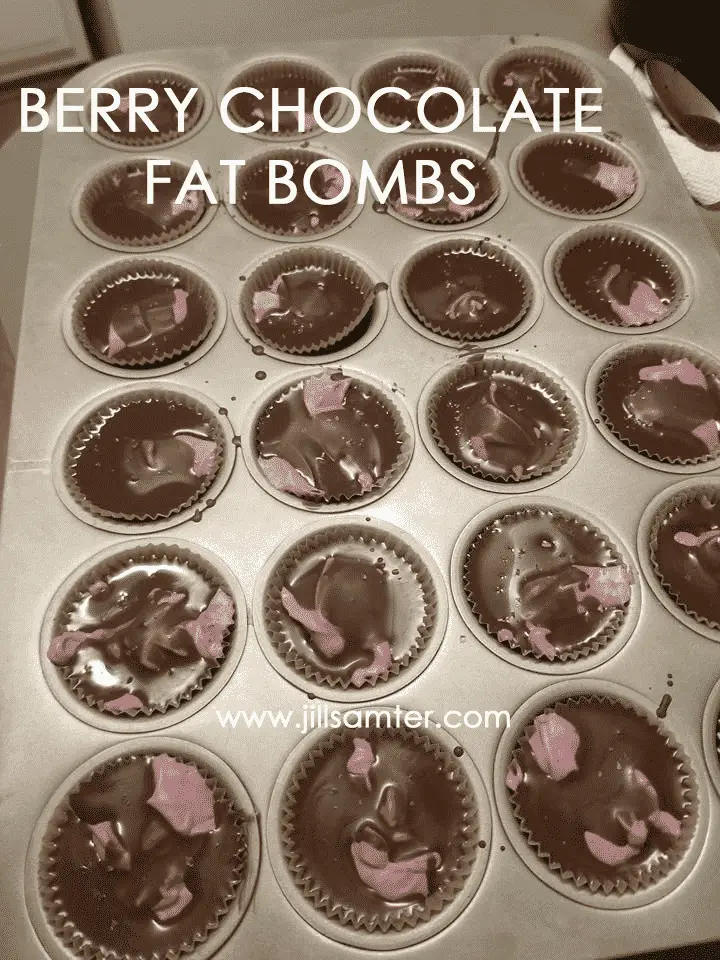 Keto Chocolate Berry Fat Bombs