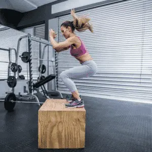 5 Ways to Spring Clean Your Mind, Body + Soul - Woman Doing Box Jumps