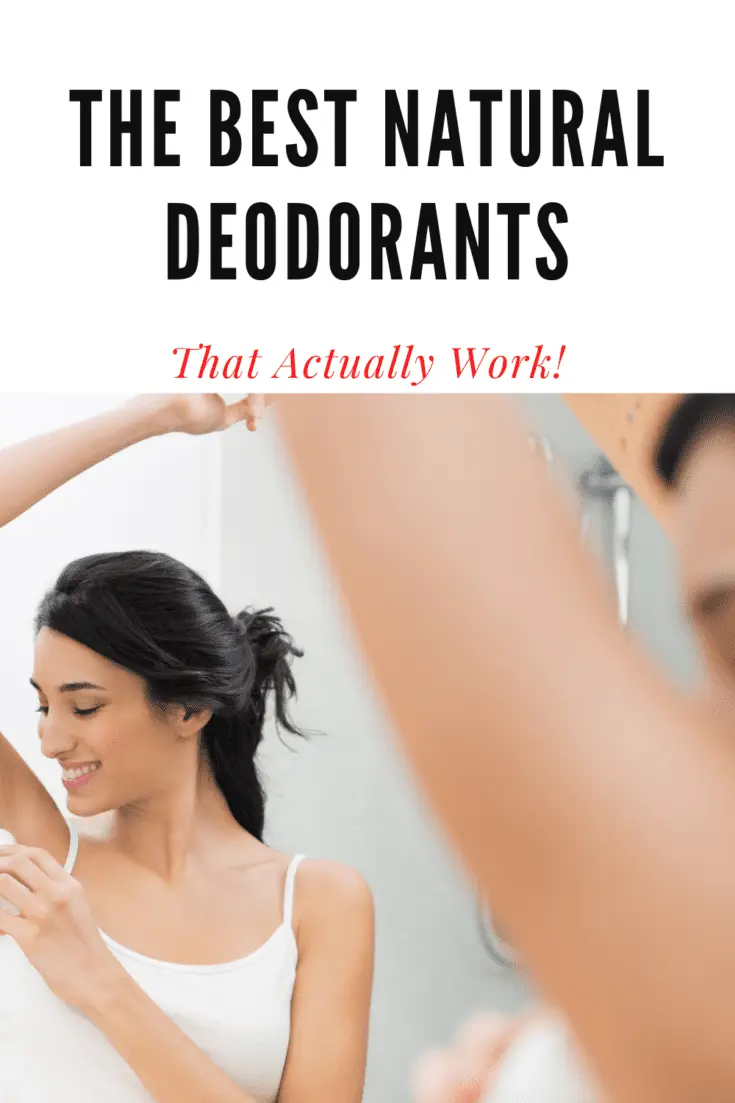 top 5 natural deodorants - that actually work