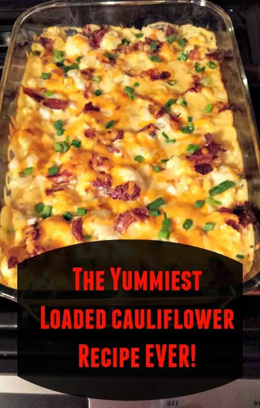Keto Thanksgiving Recipe - Loaded Cauliflower