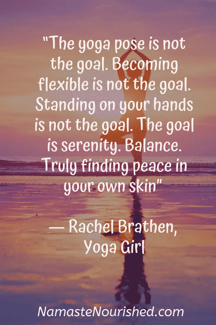 The Best Yoga Quotes about Balance - Namaste Nourished