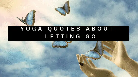 yoga quotes about letting go